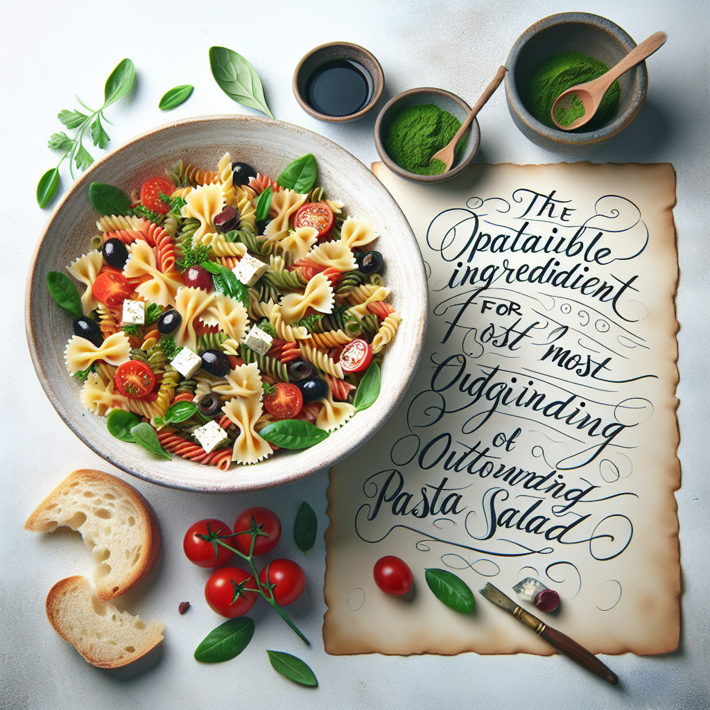 Article Summary: Reinvented Pasta Salad with Feta and Watermelon