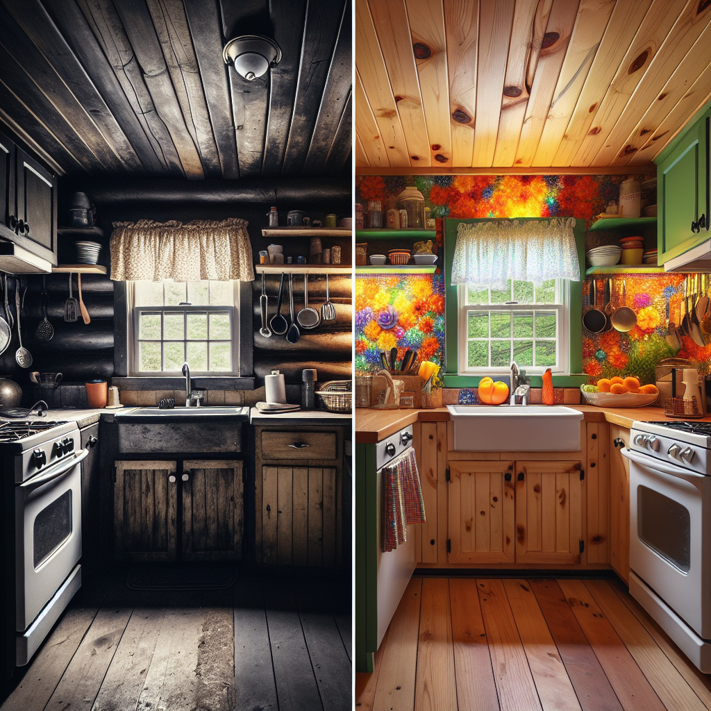 DIY Backsplash Project: Before and After Transformation