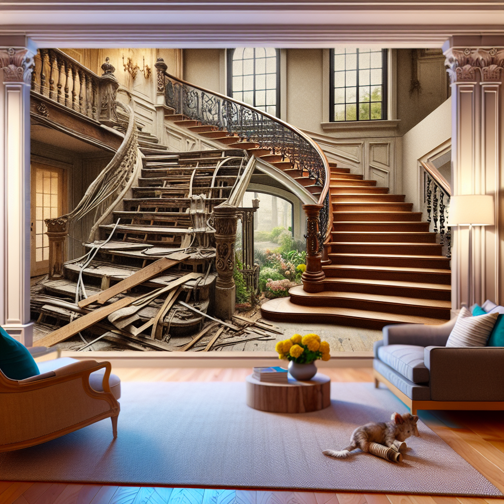 Staircase Transformation: Elevate Your Home with a Wow Factor Transition