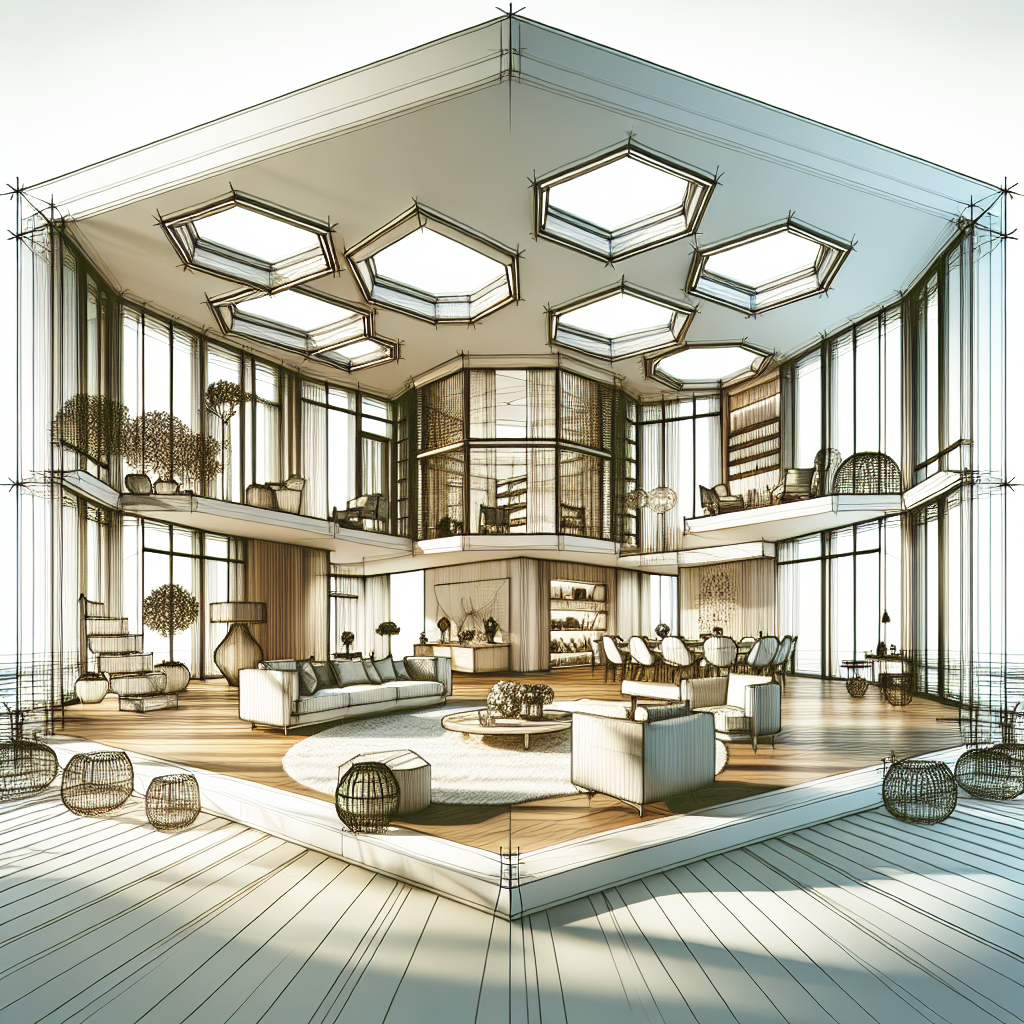 Unique Octagon-shaped Living Room Sofa: A Cozy and Stylish Focal Point