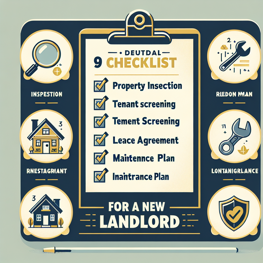 First Time Landlord Checklist: 9 Essential Steps for Success