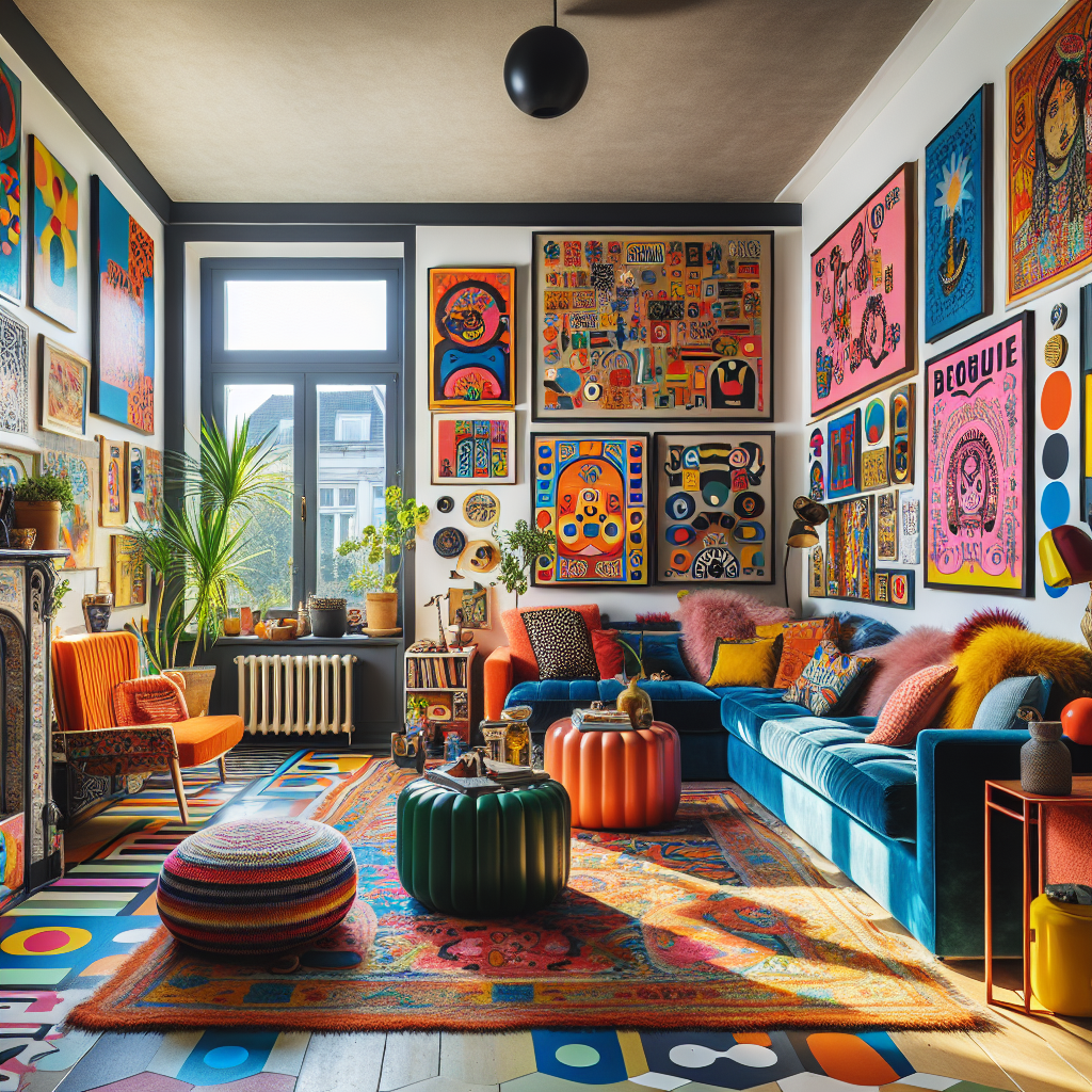 Exploring a Stylish 1076-Square-Foot Apartment in Brussels