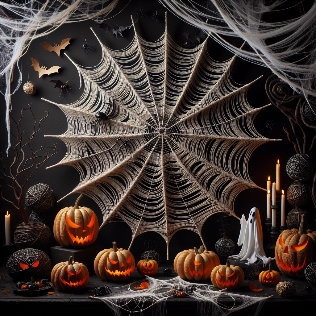 Fun and Easy DIY Spiderweb Decoration for Halloween: Unleash Your Creativity