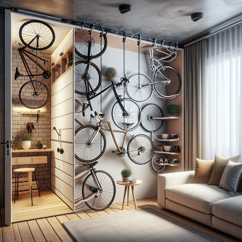 Storage Hacks for Small Space Living Cyclists: Maximizing Space for Bike Enthusiasts