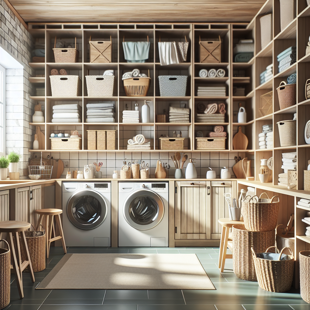 Revamp Your Laundry Room: Tips for a Chic and Organized Space
