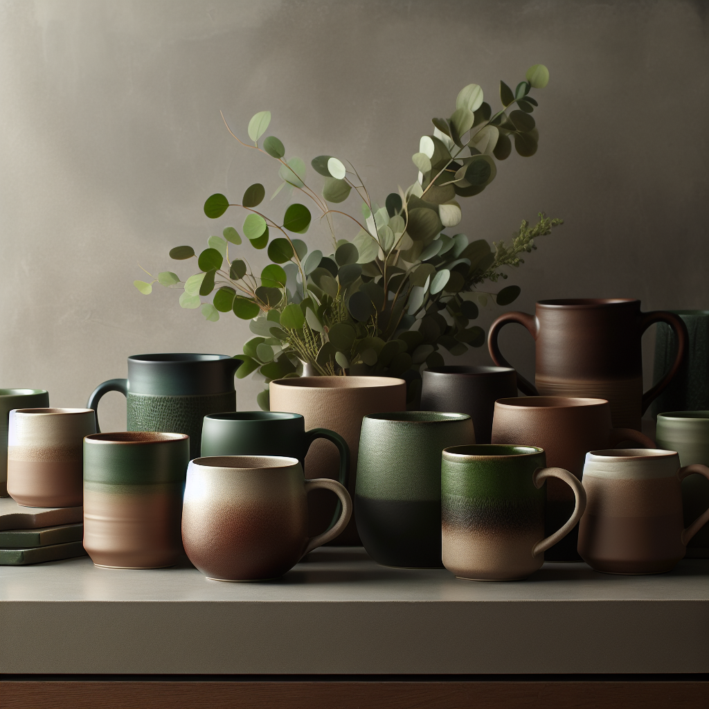 New Mid-Century Modern Mugs: Stylish Sipping Statement