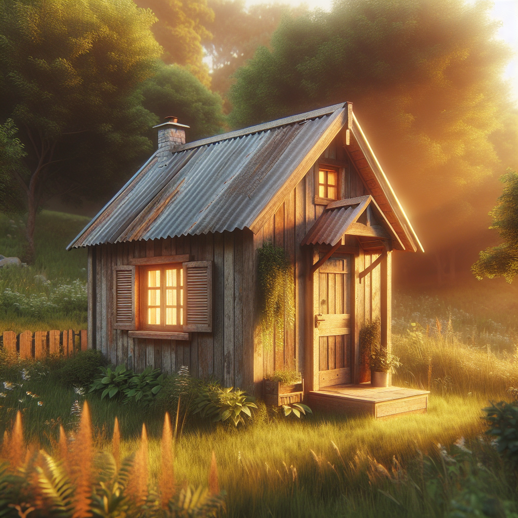 Tiny Home Bargain: $18,000 Mini House with Loft Bedroom and Rooftop Deck