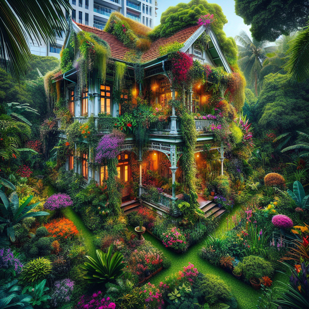 How Backyard Oasis and Deep Green Cabinets Come Together: A Design Harmony